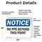 Signmission 18 in Height, 24 in Width, Vinyl Decal, Rectangle OS-2PACK-NS-D-1824-L-14756 - alternate 3